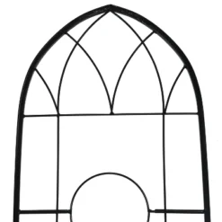 Sunnydaze Decor Sunnydaze 2-Piece Arched Climbing Plants Wall Trellis With Flower Pot Supports -Sunnydaze Decor GUEST 02cfaeb8 d0fc 4ee8 b8a4 1ff336d33cba