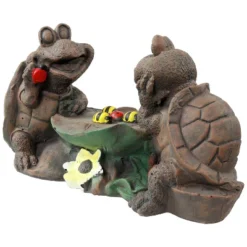 Sunnydaze Decor Sunnydaze Tic Tac Toe Turtles Concrete Garden Statue - 7.5-Inch -Sunnydaze Decor GUEST 059e96bd 19a6 4c30 a18c 6fcd9b797d21