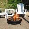 Sunnydaze Decor Sunnydaze Outdoor Camping Or Backyard Steel With Heat-Resistant Finish Fire Pit Bowl On Stand - 23" - Black 2 Sunnydaze Decor Sunnydaze Outdoor Camping Or Backyard Steel With Heat-Resistant Finish Fire Pit Bowl On Stand - 23" - Black -Sunnydaze Decor GUEST 0647bae2 ab4f 4143 999d 9a4f20e3751a