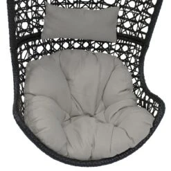 Sunnydaze Decor Sunnydaze Outdoor Resin Wicker Patio Cordelia Hanging Basket Egg Chair Swing With Cushion And Headrest - 2pc 16 Sunnydaze Decor Sunnydaze Outdoor Resin Wicker Patio Cordelia Hanging Basket Egg Chair Swing With Cushion And Headrest - 2pc -Sunnydaze Decor GUEST 08c1f4aa 8399 445d bf31 dc18b011f4cc