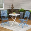 Sunnydaze Decor Sunnydaze Indoor/Outdoor Shabby Chic Cafe Chestnut Wood Folding Bistro Table And Chairs - 3pc 1 Sunnydaze Decor Sunnydaze Indoor/Outdoor Shabby Chic Cafe Chestnut Wood Folding Bistro Table And Chairs - 3pc -Sunnydaze Decor GUEST 08d1a250 71eb 4cfe 9c9e 5e741aac8f81