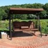 Sunnydaze Decor Sunnydaze Outdoor 3-Person Aluminum Patio Swing With Adjustable Canopy, Cushions And Pillow 2 Sunnydaze Decor Sunnydaze Outdoor 3-Person Aluminum Patio Swing With Adjustable Canopy, Cushions And Pillow -Sunnydaze Decor GUEST 0bd76f56 d6a1 47b9 ab52 5d29cc3ea25b