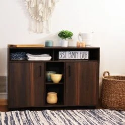 Sunnydaze Decor Sunnydaze Indoor Anthony Sideboard Storage Buffet Cabinet With Shelves - 48.5" 22 Sunnydaze Decor Sunnydaze Indoor Anthony Sideboard Storage Buffet Cabinet With Shelves - 48.5" -Sunnydaze Decor GUEST 10904402 2a78 4845 a76f 7505763d5d54