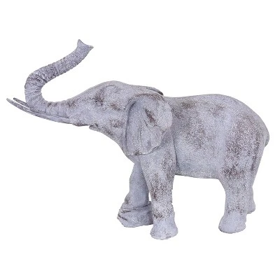 Sunnydaze Decor Sunnydaze 18.5" Elijah The Excellent Elephant Indoor And Outdoor Garden And Home Statue 8 Sunnydaze Decor Sunnydaze 18.5" Elijah The Excellent Elephant Indoor And Outdoor Garden And Home Statue - Image 6
