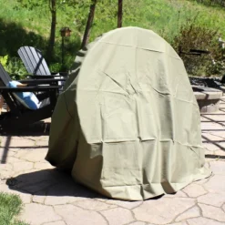 Sunnydaze Decor Sunnydaze Outdoor Heavy-Duty Steel Firewood Log Hoop Storage Rack With Weather-Resistant PVC Log Hoop Cover 25 Sunnydaze Decor Sunnydaze Outdoor Heavy-Duty Steel Firewood Log Hoop Storage Rack With Weather-Resistant PVC Log Hoop Cover -Sunnydaze Decor GUEST 12169a96 2cb6 46e4 817e fb725b1ec2bb