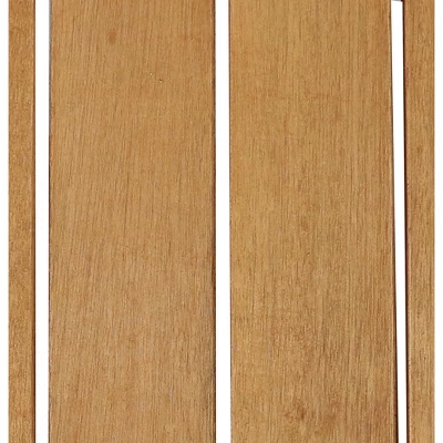 Sunnydaze Decor Sunnydaze Outdoor Meranti Wood With Teak Oil Finish Wooden Patio Accent Side Table With Lower Shelf - 20" - Brown 5 Sunnydaze Decor Sunnydaze Outdoor Meranti Wood With Teak Oil Finish Wooden Patio Accent Side Table With Lower Shelf - 20" - Brown - Image 3