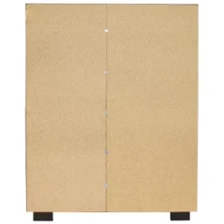 Sunnydaze Decor Sunnydaze Indoor Lavina Wine Cabinet With Glass And Bottle Storage Shelves - Coffee Brown -Sunnydaze Decor GUEST 17ef5bab 0b6b 4f59 aa7a ab480e46aa79