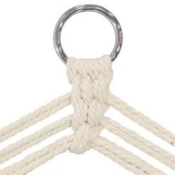 Sunnydaze Decor Sunnydaze Outdoor Printed Polycotton Fabric Hammock Chair With Armrests And Hardwood Spreader Bar - 300 Lb Capacity - Contrasting Stripes 14 Sunnydaze Decor Sunnydaze Outdoor Printed Polycotton Fabric Hammock Chair With Armrests And Hardwood Spreader Bar - 300 Lb Capacity - Contrasting Stripes -Sunnydaze Decor GUEST 20587c3d 1f7c 4133 a0fe 428952d87c0f