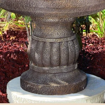 Sunnydaze Decor Sunnydaze 49"H Electric Fiberglass And Resin 4-Tier Mediterranean Outdoor Water Fountain 11 Sunnydaze Decor Sunnydaze 49"H Electric Fiberglass And Resin 4-Tier Mediterranean Outdoor Water Fountain - Image 9