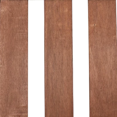 Sunnydaze Decor Sunnydaze Outdoor Meranti Wood With Teak Oil Finish Modern Rustic Wooden 2-Person Bench Seat - Brown 5 Sunnydaze Decor Sunnydaze Outdoor Meranti Wood With Teak Oil Finish Modern Rustic Wooden 2-Person Bench Seat - Brown - Image 3