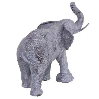 Sunnydaze Decor Sunnydaze 18.5" Elijah The Excellent Elephant Indoor And Outdoor Garden And Home Statue 7 Sunnydaze Decor Sunnydaze 18.5" Elijah The Excellent Elephant Indoor And Outdoor Garden And Home Statue - Image 5