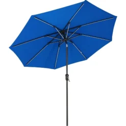Sunnydaze Decor Sunnydaze Outdoor Aluminum Sunbrella Patio Umbrella With Solar LED Light Bars And Tilt - 9' 22 Sunnydaze Decor Sunnydaze Outdoor Aluminum Sunbrella Patio Umbrella With Solar LED Light Bars And Tilt - 9' -Sunnydaze Decor GUEST 2d50e34f 6020 40a0 92a6 45c716d2c914
