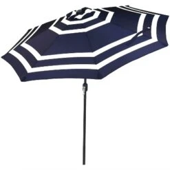 Sunnydaze Decor Sunnydaze Outdoor Aluminum Patio Umbrella, Tilt, And Crank - 9' -Sunnydaze Decor GUEST 2de85263 3913 44f4 ac6d b17777ab0fbe