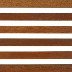 Sunnydaze Decor Sunnydaze Outdoor Meranti Wood With Teak Oil Finish Wooden Folding Patio Bistro Chairs Set - Brown - 2pk