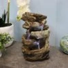 Sunnydaze Decor Sunnydaze Indoor Home Decorative Tiered Rock And Log Waterfall Tabletop Water Fountain With LED Lights - 10" 1 Sunnydaze Decor Sunnydaze Indoor Home Decorative Tiered Rock And Log Waterfall Tabletop Water Fountain With LED Lights - 10" -Sunnydaze Decor GUEST 2f4a62da c025 4ad8 901d 9c7533e01c68