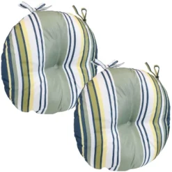 Sunnydaze Decor Sunnydaze Indoor/Outdoor Polyester Replacement Round Bistro Chair Seat Cushions - 15" - 2pk 16 Sunnydaze Decor Sunnydaze Indoor/Outdoor Polyester Replacement Round Bistro Chair Seat Cushions - 15" - 2pk -Sunnydaze Decor GUEST 3599dff6 3284 4a55 8eb3 302ef7464b8d