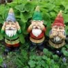 Sunnydaze Decor Sunnydaze Three Wise Garden Gnomes Hear, Speak, See No Evil Indoor/Outdoor Lawn Statue Set - 12" H - 3-Piece Set 1 Sunnydaze Decor Sunnydaze Three Wise Garden Gnomes Hear, Speak, See No Evil Indoor/Outdoor Lawn Statue Set - 12" H - 3-Piece Set -Sunnydaze Decor GUEST 39a80f9d 58ba 41d3 9cdc 8d411fd92b7e