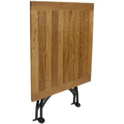 Sunnydaze Decor Sunnydaze Indoor/Outdoor Chestnut Wood Portable Folding Square Patio Bistro Table - 31" - Brown 11 Sunnydaze Decor Sunnydaze Indoor/Outdoor Chestnut Wood Portable Folding Square Patio Bistro Table - 31" - Brown -Sunnydaze Decor GUEST 3cf3a9d0 159d 4d46 8fc3 20445bfcdac0