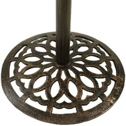 Sunnydaze Decor Sunnydaze 40"H Cast Iron Base And Cast Aluminum Tabletop Round Bar-Height Table -Sunnydaze Decor GUEST 3e3362e1 f6eb 428e 9c18 f93de1023b3a