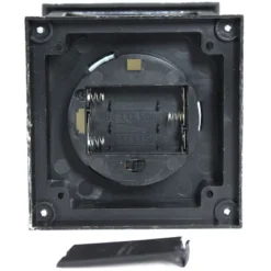 Sunnydaze Decor Sunnydaze 10" Yorktown Black Traditional Style Plastic And Glass Battery Operated Indoor LED Candle Lantern -Sunnydaze Decor GUEST 43d7d344 7b77 4423 972a 7ecc1ccc7cc4