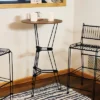 Sunnydaze Decor Sunnydaze Indoor Modern Furniture Steel Wire Bar Table With Faux Woodgrain Tabletop - Brown 2 Sunnydaze Decor Sunnydaze Indoor Modern Furniture Steel Wire Bar Table With Faux Woodgrain Tabletop - Brown -Sunnydaze Decor GUEST 482b3921 e52c 4e33 9a1a 19aacdd5ec6e