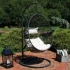 Sunnydaze Decor Sunnydaze Outdoor Resin Wicker Patio Caroline Lounge Hanging Basket Egg Chair Swing With Cushions And Steel Stand Set- 3pc 1 Sunnydaze Decor Sunnydaze Outdoor Resin Wicker Patio Caroline Lounge Hanging Basket Egg Chair Swing With Cushions And Steel Stand Set- 3pc -Sunnydaze Decor GUEST 51d61288 d888 42f1 a0b4 2b4f3a2ecb77