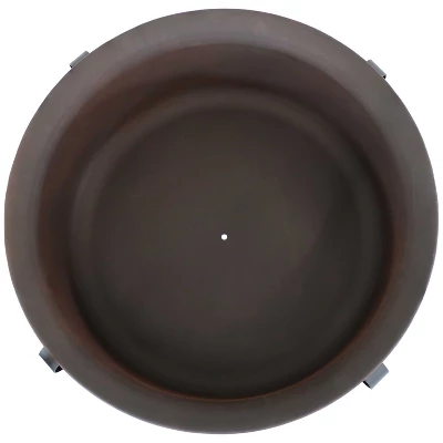 Sunnydaze Decor Sunnydaze Outdoor Camping Or Backyard Large Round Cauldron Fire Pit Bowl With Log Poker And Spark Screen - 29" 7 Sunnydaze Decor Sunnydaze Outdoor Camping Or Backyard Large Round Cauldron Fire Pit Bowl With Log Poker And Spark Screen - 29" - Image 5