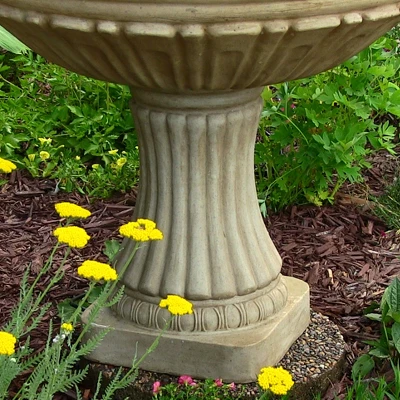 Sunnydaze Decor Sunnydaze 55"H Electric Polystone Classic Style 3-Tier Designer Outdoor Water Fountain 12 Sunnydaze Decor Sunnydaze 55"H Electric Polystone Classic Style 3-Tier Designer Outdoor Water Fountain - Image 10