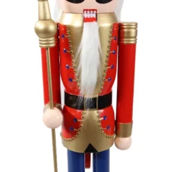 Sunnydaze Decor Sunnydaze Arnold The Strong Indoor Decorative Traditional Christmas Wooden Nutcracker Statue, 48-Inch 11 Sunnydaze Decor Sunnydaze Arnold The Strong Indoor Decorative Traditional Christmas Wooden Nutcracker Statue, 48-Inch -Sunnydaze Decor GUEST 5e9d299d 5c2c 47f3 a5e9 9682d34615b8