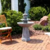 Sunnydaze Decor Sunnydaze 40"H Electric Polyresin 2-Tiered Pagoda Outdoor Water Fountain With LED Light 2 Sunnydaze Decor Sunnydaze 40"H Electric Polyresin 2-Tiered Pagoda Outdoor Water Fountain With LED Light -Sunnydaze Decor GUEST 6423c088 19ff 410f 832e 44035011568f