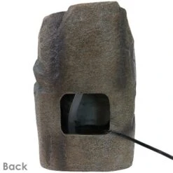 Sunnydaze Decor Sunnydaze Indoor Home Office Decorative Resin Stony Rock Waterfall Tabletop Water Fountain - 11" - Gray 14 Sunnydaze Decor Sunnydaze Indoor Home Office Decorative Resin Stony Rock Waterfall Tabletop Water Fountain - 11" - Gray -Sunnydaze Decor GUEST 64e7813d 3462 4070 8cd0 f56a70ac8647