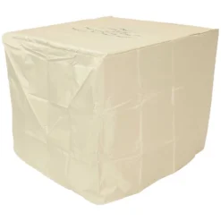 Sunnydaze Decor Sunnydaze Reykir Modern Smokeless Metal Outdoor Fire Pit With Tile Tabletop And Rafa Fabric Sides - 24" H -Sunnydaze Decor GUEST 6aa8a8a9 d53c 41c9 9b8a 9846d5b6232c