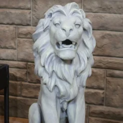 Sunnydaze Decor Sunnydaze Outdoor Concrete Noble Beast Sitting Lion Patio Lawn And Garden Decorative Sculpture - 30" 14 Sunnydaze Decor Sunnydaze Outdoor Concrete Noble Beast Sitting Lion Patio Lawn And Garden Decorative Sculpture - 30" -Sunnydaze Decor GUEST 6c7238bf e0b9 4328 97d8 33c5e9c56b7f