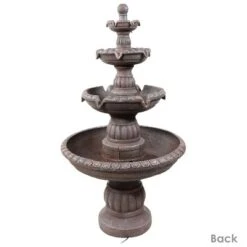 Sunnydaze Decor Sunnydaze 49"H Electric Fiberglass And Resin 4-Tier Mediterranean Outdoor Water Fountain 16 Sunnydaze Decor Sunnydaze 49"H Electric Fiberglass And Resin 4-Tier Mediterranean Outdoor Water Fountain -Sunnydaze Decor GUEST 6ddb2598 f3a3 4f40 ba5a 42659d3aefb0