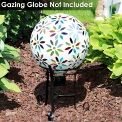 Sunnydaze Decor Sunnydaze Indoor/Outdoor Decorative Steel Scroll Gazing Ball Stand For 10" Or 12" Outdoor Garden Gazing Globes - 9" H - Black 8 Sunnydaze Decor Sunnydaze Indoor/Outdoor Decorative Steel Scroll Gazing Ball Stand For 10" Or 12" Outdoor Garden Gazing Globes - 9" H - Black -Sunnydaze Decor GUEST 6e3e59bb 54f4 403e 90d8 ab09b944f6cf