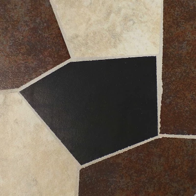 Sunnydaze Decor Sunnydaze Indoor/Outdoor Steel Frame Decorative Antique Ceramic Tile Top Side Table - 12" 5 Sunnydaze Decor Sunnydaze Indoor/Outdoor Steel Frame Decorative Antique Ceramic Tile Top Side Table - 12" - Image 3