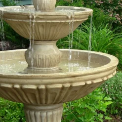 Sunnydaze Decor Sunnydaze 55"H Electric Polystone Classic Style 3-Tier Designer Outdoor Water Fountain 20 Sunnydaze Decor Sunnydaze 55"H Electric Polystone Classic Style 3-Tier Designer Outdoor Water Fountain -Sunnydaze Decor GUEST 734e9904 3815 4b1c 866f 3309d91f2bc7