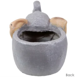 Sunnydaze Decor Sunnydaze Elsie The Elephant Planter Statue - Indoor/Outdoor Decorative Figurine - 8.5" -Sunnydaze Decor GUEST 7efb2eac 088e 4cb4 b129 c65067b27726