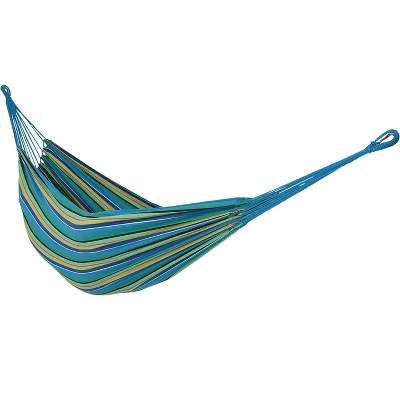 Sunnydaze Decor Sunnydaze Large Two-Person Double Brazilian Hammock For Backyard And Patio - 450 Lb Capacity 9 Sunnydaze Decor Sunnydaze Large Two-Person Double Brazilian Hammock For Backyard And Patio - 450 Lb Capacity - Image 7