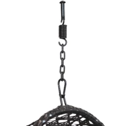 Sunnydaze Decor Sunnydaze Outdoor Resin Wicker Patio Lauren Hanging Basket Egg Chair Swing With Cushions And Headrest - Beige - 2pc 8 Sunnydaze Decor Sunnydaze Outdoor Resin Wicker Patio Lauren Hanging Basket Egg Chair Swing With Cushions And Headrest - Beige - 2pc -Sunnydaze Decor GUEST 84358d3e fd3e 4223 9f4a 1996b1196349