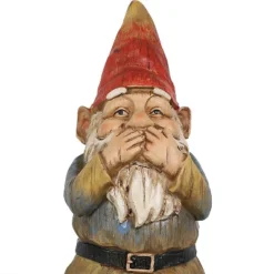 Sunnydaze Decor Sunnydaze Three Wise Garden Gnomes Hear, Speak, See No Evil Indoor/Outdoor Lawn Statue Set - 12" H - 3-Piece Set 10 Sunnydaze Decor Sunnydaze Three Wise Garden Gnomes Hear, Speak, See No Evil Indoor/Outdoor Lawn Statue Set - 12" H - 3-Piece Set -Sunnydaze Decor GUEST 89b5cf53 01cd 4245 a35a 174afc79339b