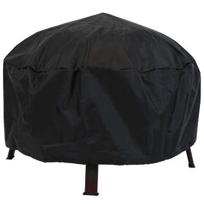 Sunnydaze Decor Sunnydaze Outdoor Camping Or Backyard Steel Pheasant Hunting Fire Pit With Spark Screen, Cover, Metal Wood Grate, And Log Poker - 30" 7 Sunnydaze Decor Sunnydaze Outdoor Camping Or Backyard Steel Pheasant Hunting Fire Pit With Spark Screen, Cover, Metal Wood Grate, And Log Poker - 30" - Image 5