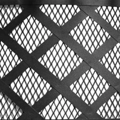 Sunnydaze Decor Sunnydaze Outdoor Camping Or Backyard Steel Diamond Weave Fire Pit Bowl With Spark Screen - 40" - Black -Sunnydaze Decor GUEST 9c746943 fda3 4fef 9b50 a6657a6842b2