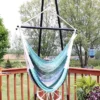 Sunnydaze Decor Sunnydaze Polyester Rope Hanging Caribbean-Style Hammock Chair Swing For Patio, Porch, Or Yard - Lagoon Stripes 1 Sunnydaze Decor Sunnydaze Polyester Rope Hanging Caribbean-Style Hammock Chair Swing For Patio, Porch, Or Yard - Lagoon Stripes -Sunnydaze Decor GUEST 9e09247b 33d0 44d8 9f69 b230345e3f35