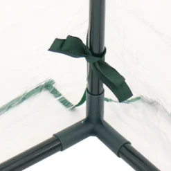 Sunnydaze Decor Sunnydaze Outdoor Portable Plant Shelter Mini Greenhouse With Double Zipper Doors And Cover - Clear -Sunnydaze Decor GUEST a09ce4a9 6b8d 4a45 a0a5 3872f6fa47e9