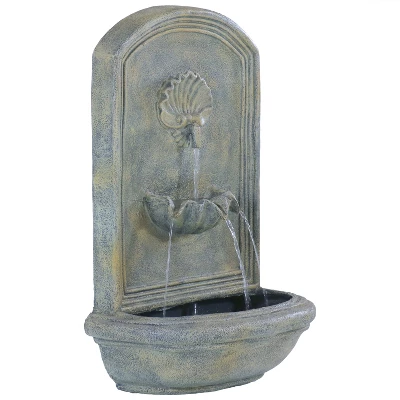 Sunnydaze Decor Sunnydaze 27"H Electric Polystone Seaside Outdoor Wall-Mount Water Fountain 12 Sunnydaze Decor Sunnydaze 27"H Electric Polystone Seaside Outdoor Wall-Mount Water Fountain - Image 10