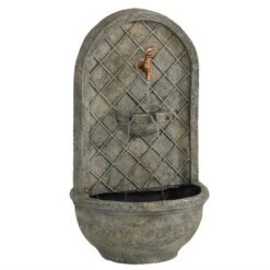 Sunnydaze Decor Sunnydaze 26"H Solar Polystone Messina Outdoor Wall-Mount Water Fountain 26 Sunnydaze Decor Sunnydaze 26"H Solar Polystone Messina Outdoor Wall-Mount Water Fountain -Sunnydaze Decor GUEST a8654e83 e1f9 49ff 995c 16f6f18c50b8