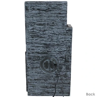 Sunnydaze Decor Sunnydaze 32"H Electric Polyresin Cascading Tower Tiered Outdoor Water Fountain With LED Lights 10 Sunnydaze Decor Sunnydaze 32"H Electric Polyresin Cascading Tower Tiered Outdoor Water Fountain With LED Lights - Image 8