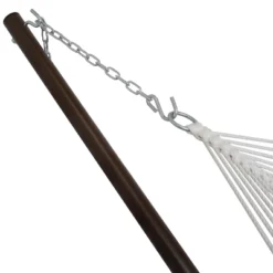 Sunnydaze Decor Sunnydaze Large 2-Person Hammock Stand With Heavy-Duty Steel Beam Construction -Sunnydaze Decor GUEST ac72baa3 9002 4b09 b15c 506d66a013ca