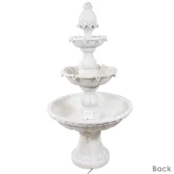 Sunnydaze Decor Sunnydaze 59"H Electric Fiberglass 3-Tier Welcome Pineapple Top Outdoor Water Fountain 11 Sunnydaze Decor Sunnydaze 59"H Electric Fiberglass 3-Tier Welcome Pineapple Top Outdoor Water Fountain -Sunnydaze Decor GUEST b28fabe9 9380 4ad7 9c3d f37928e4f9f4